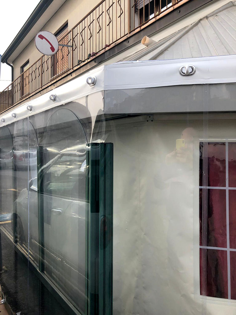 Copertura su misura in PVC