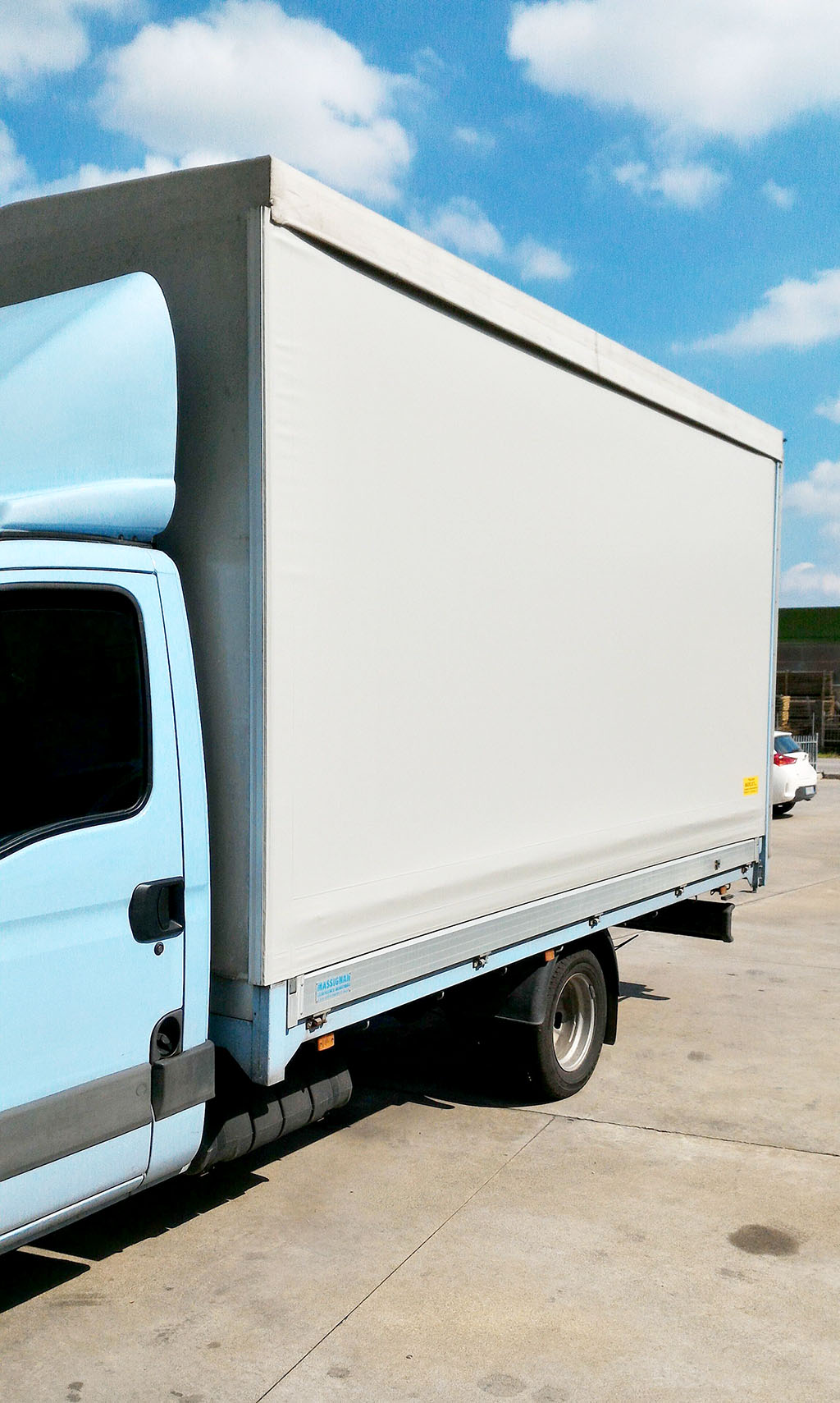 Struttura con copertura PVC