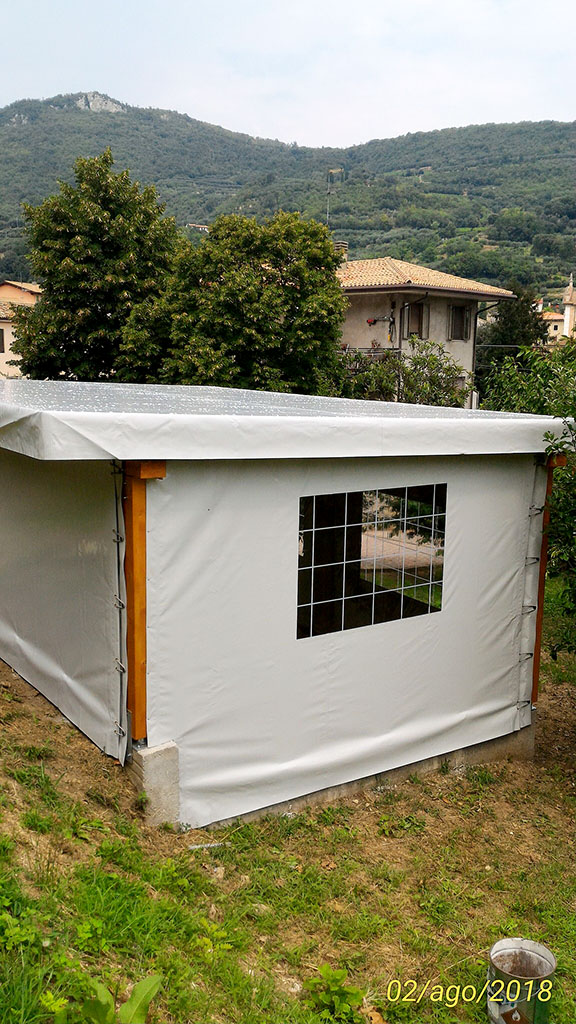 Struttura protettiva PVC